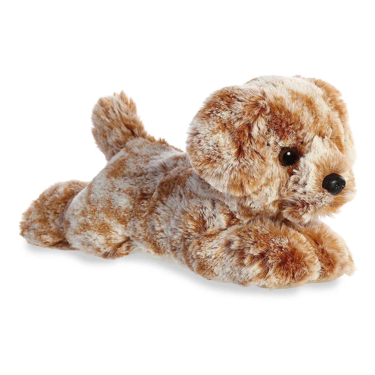 Aurora Adorable Mini Flopsie Coco Lab Plush – 8-Inch Brown Labrador