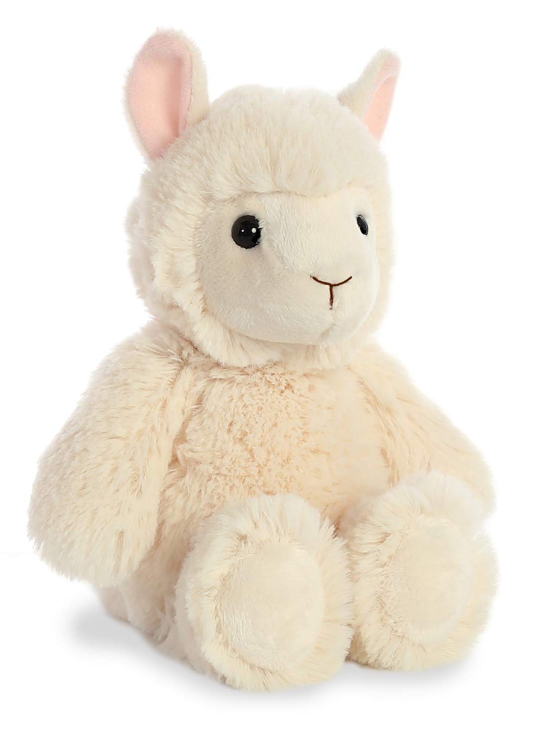 Aurora Cuddly Friends 8-Inch Cream Llama Plush – Soft, Cuddly Toy
