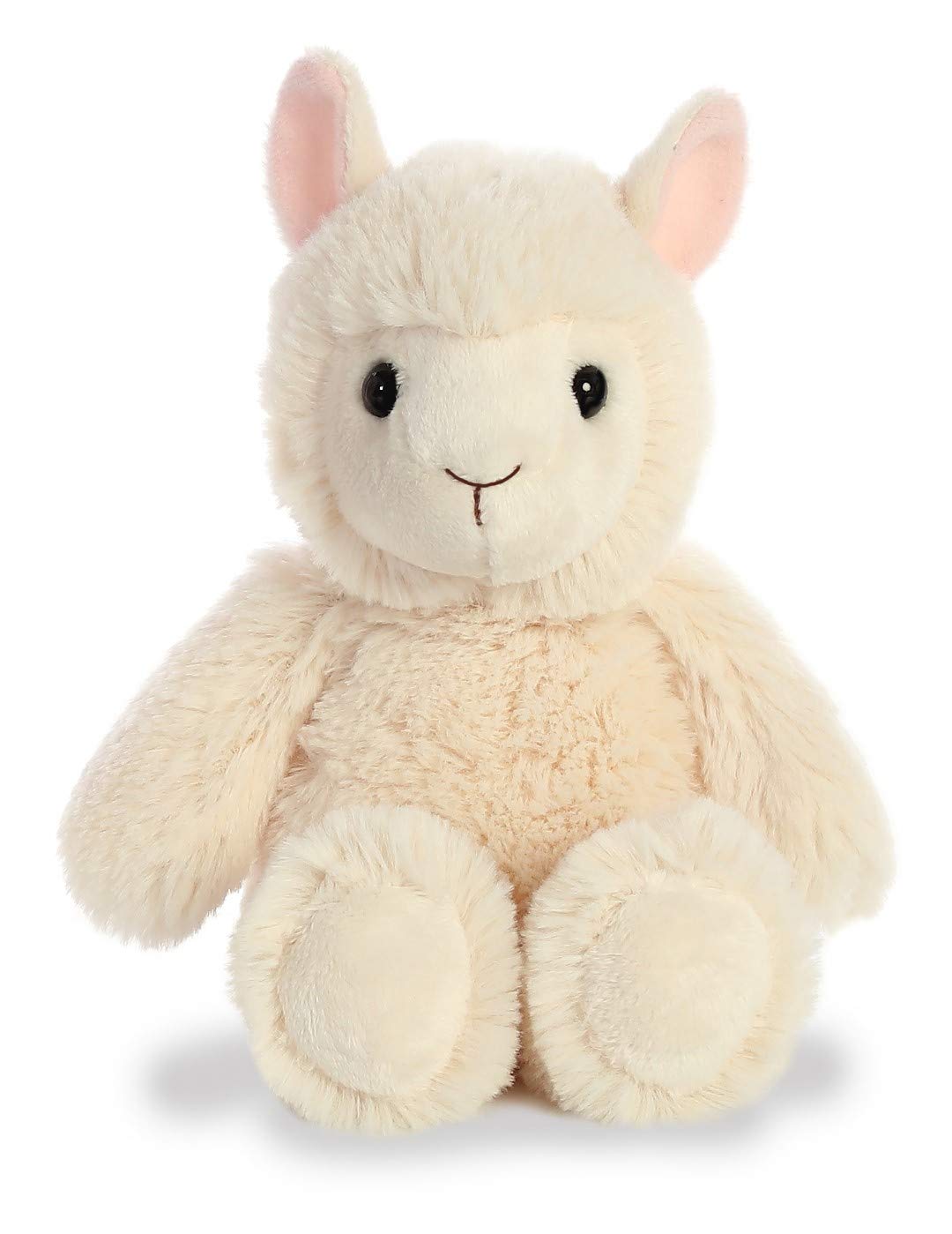 Aurora Cuddly Friends 8-Inch Cream Llama Plush – Soft, Cuddly Toy