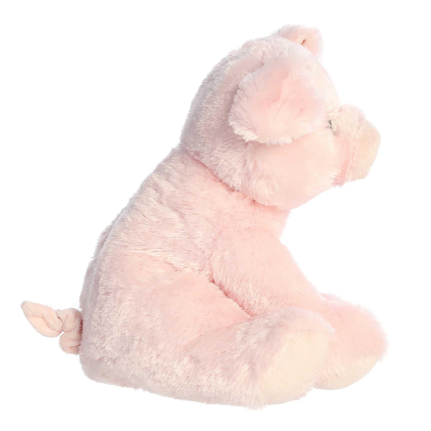 Aurora Cuddly Pig Plush Toy - 14-Inch Pink Cozy Comfort, Endless Snuggles