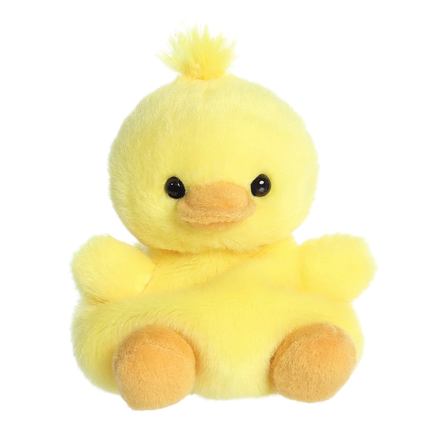 Aurora Adorable Palm Pals Darling Duck Plush – 5-Inch Collectible Yellow Duck