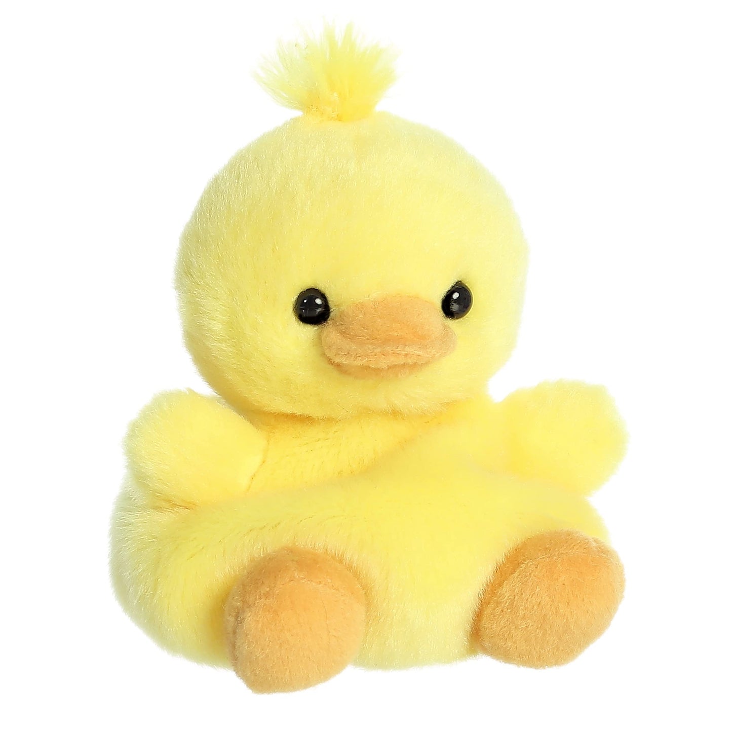 Aurora Adorable Palm Pals Darling Duck Plush – 5-Inch Collectible Yellow Duck