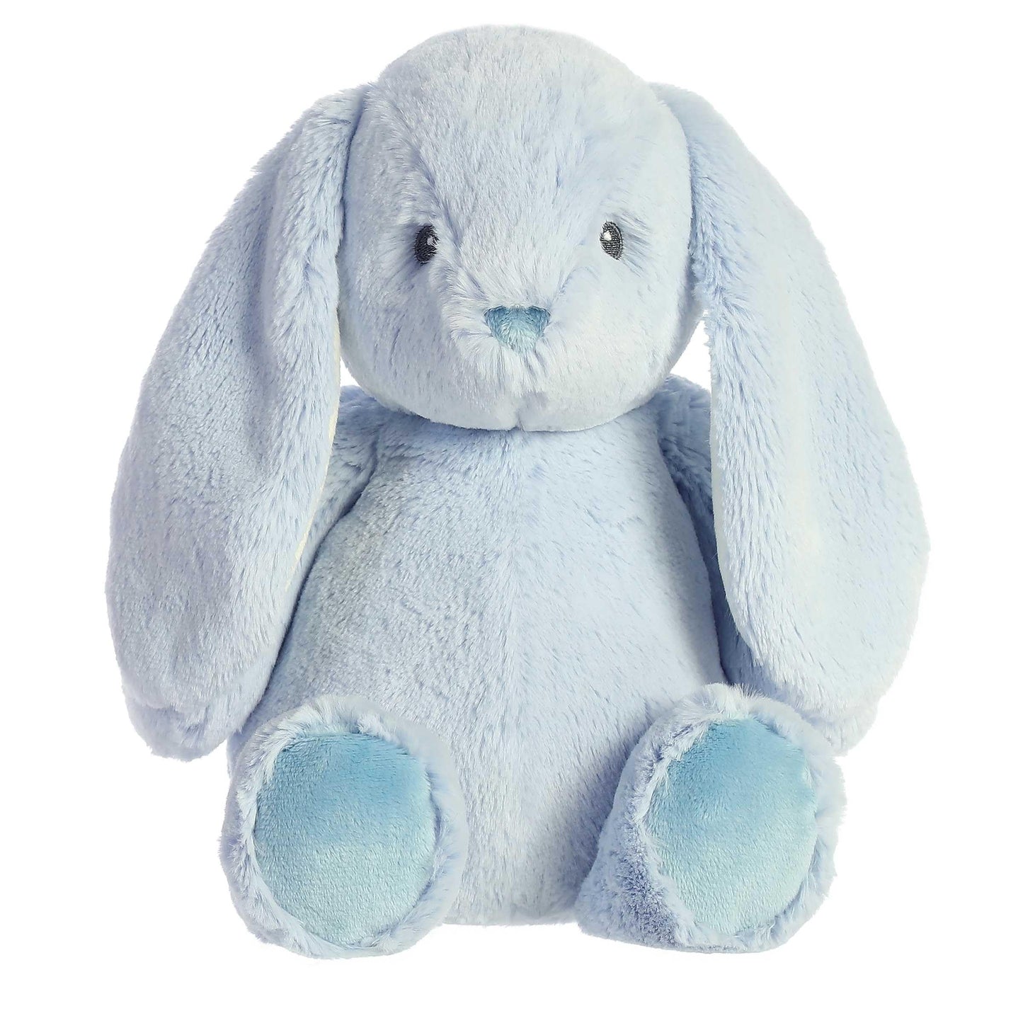 Aurora Playful Dewey Bunny – Sky Blue 10-Inch Plush Toy