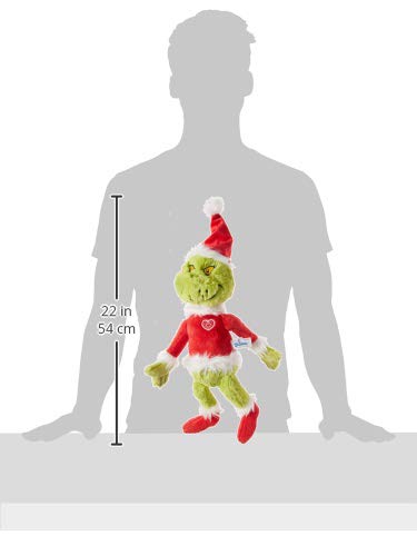 Aurora Dr. Seuss 3-Piece Plush Set – Cindy Lou Who, Grinch Santa, Max