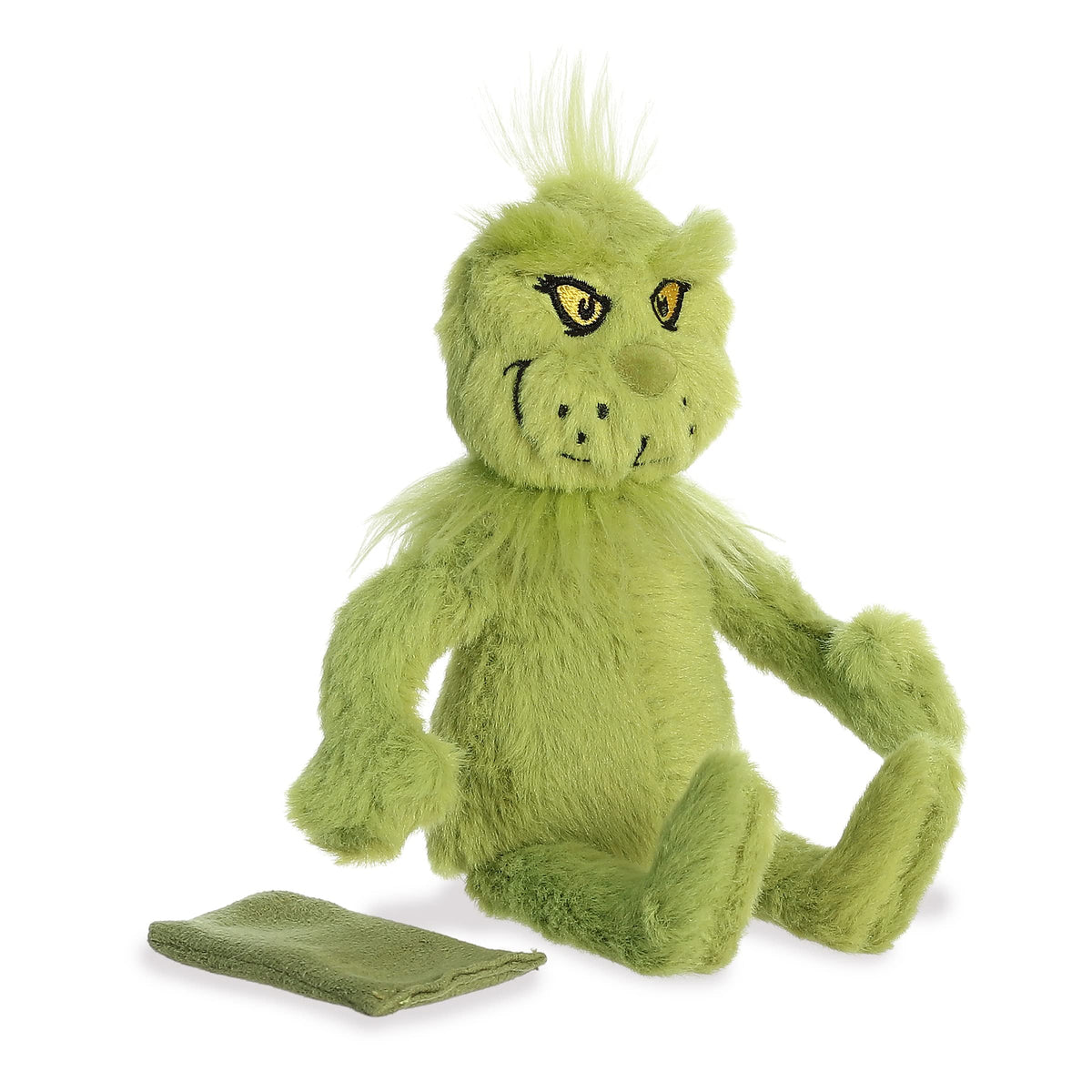 Aurora Dr. Seuss Shoulderkin Grinch Plush – 7-Inch Officially Licensed