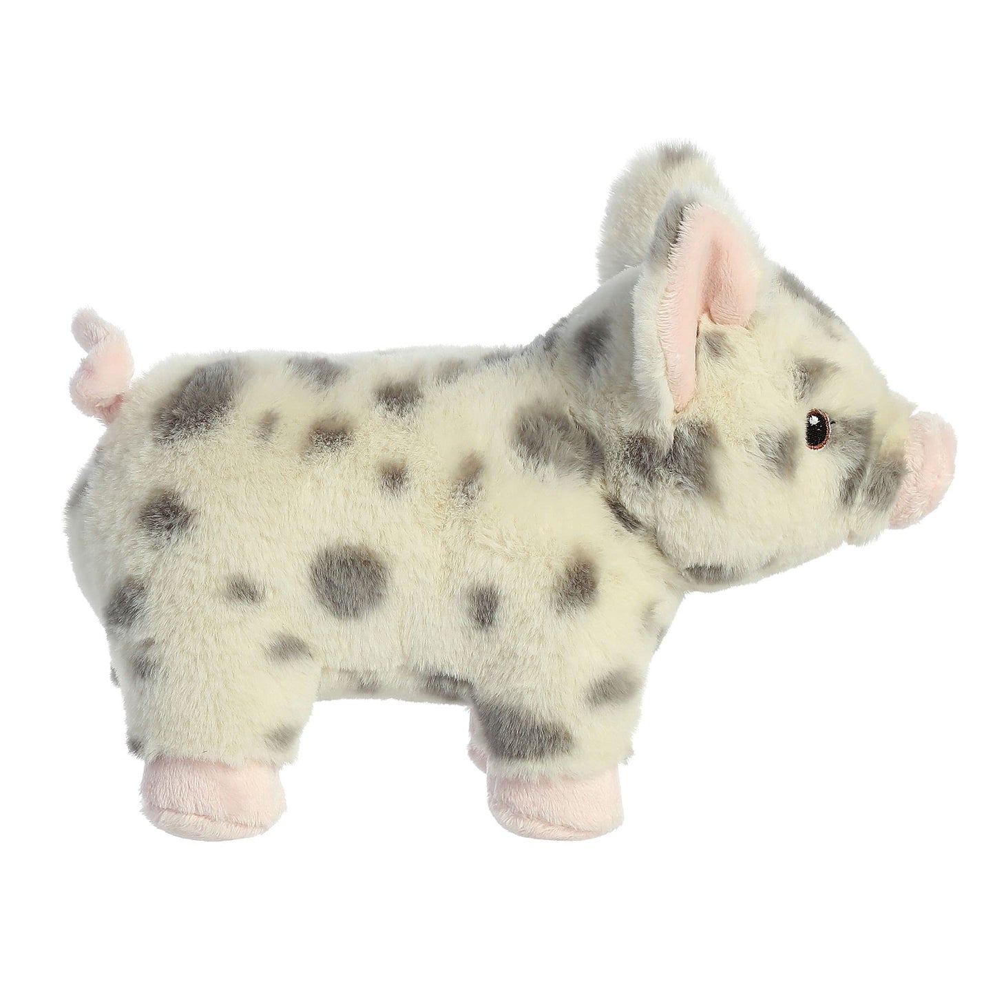 Aurora Eco Nation Spotted Pig Plush – 10-Inch, Recycled Materials