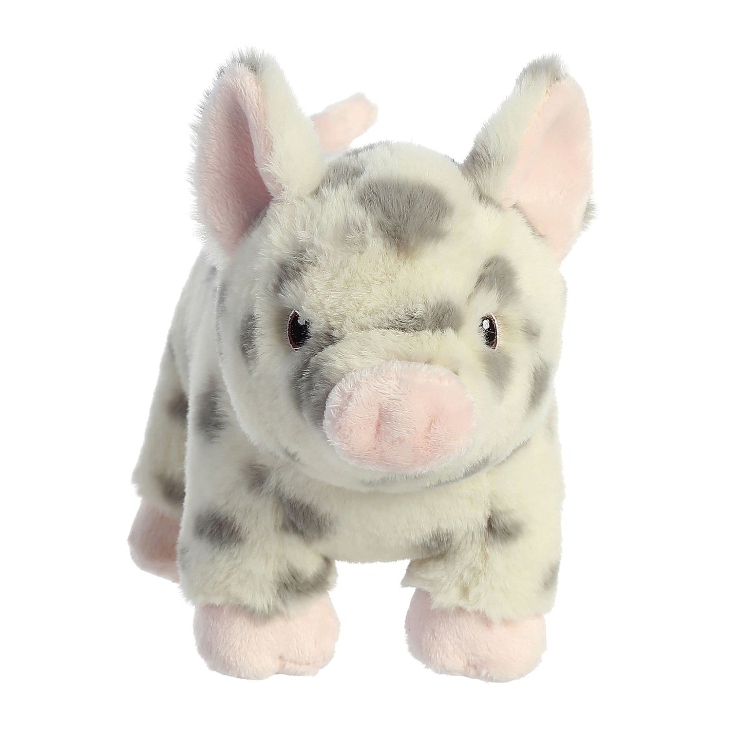 Aurora Eco Nation Spotted Pig Plush – 10-Inch, Recycled Materials