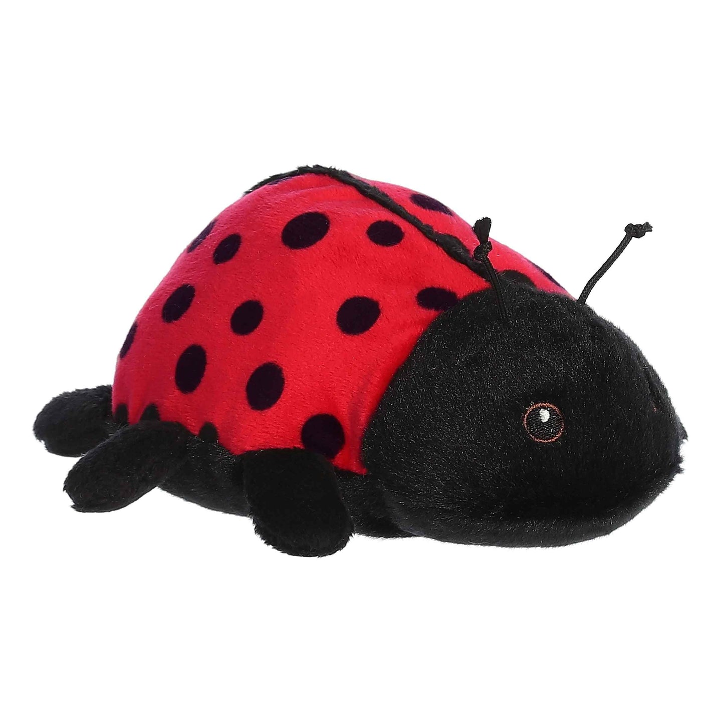 Aurora Eco Softies Ladybug Plush – 6 Inch, Recycled Materials, Bean-Free
