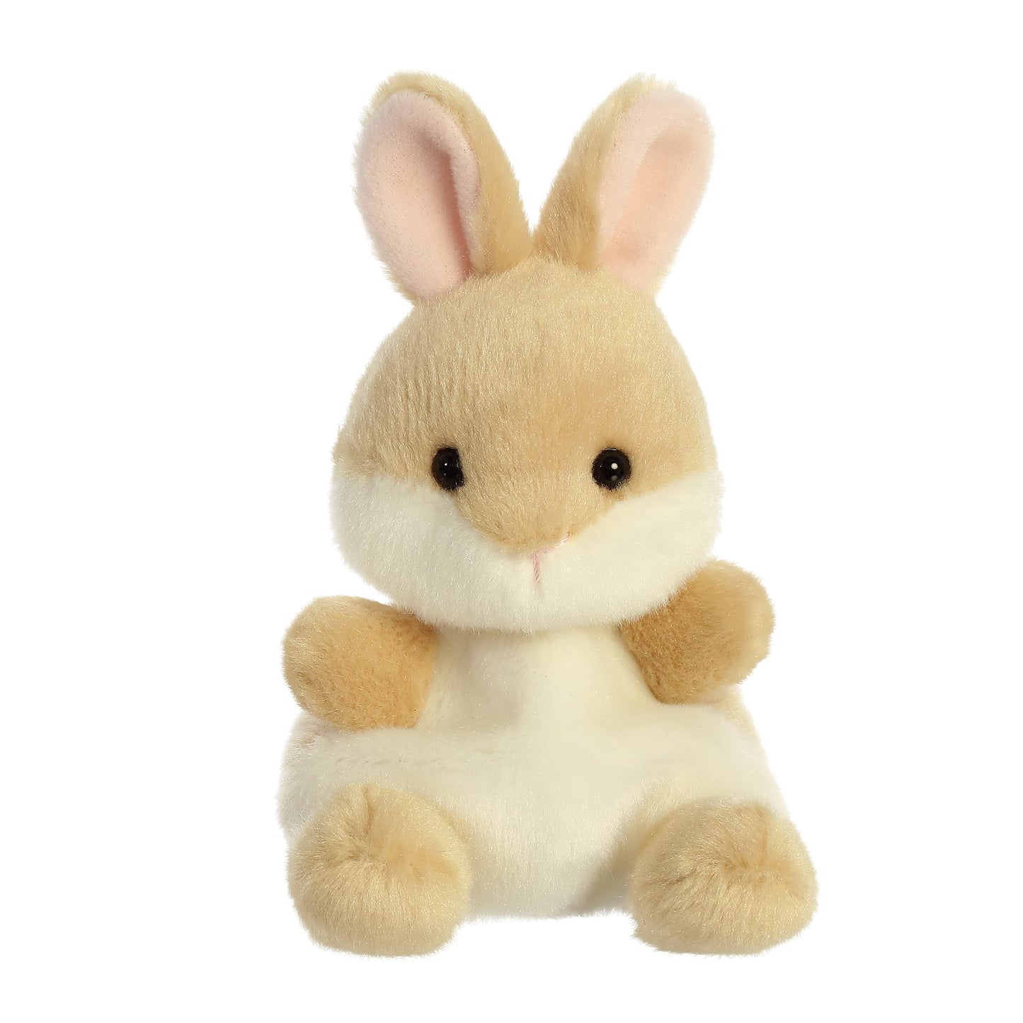 Aurora Palm Pals Ella Bunny Plush - 4.5-Inch Brown Stuffed Animal | Collectible Cuddle Toy