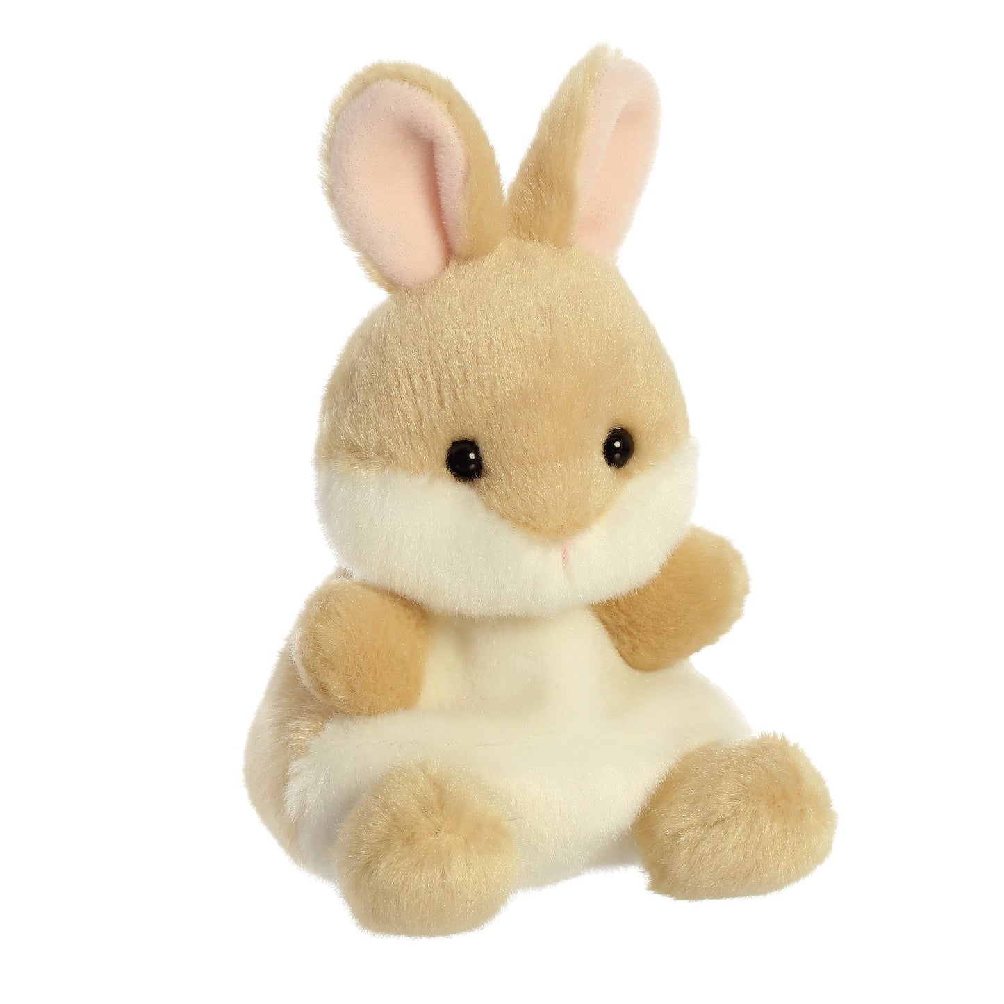 Aurora Palm Pals Ella Bunny Plush - 4.5-Inch Brown Stuffed Animal | Collectible Cuddle Toy
