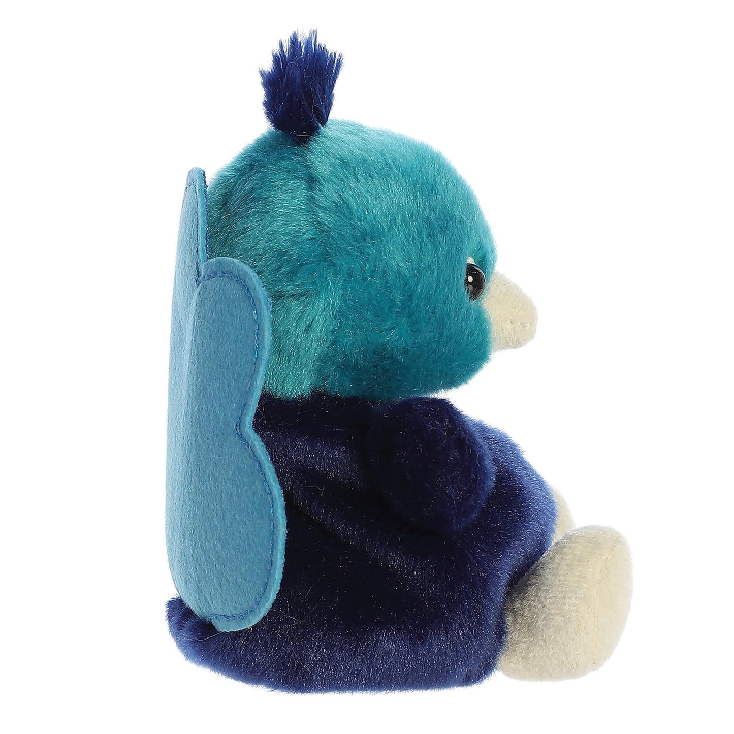 Aurora Adorable Palm Pals Elton Peacock Plush – 5-Inch Blue Collectible