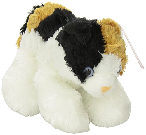 Aurora Esmeralda Mini Flopsie Plush Kitten - 8-Inch White Cuddle Toy