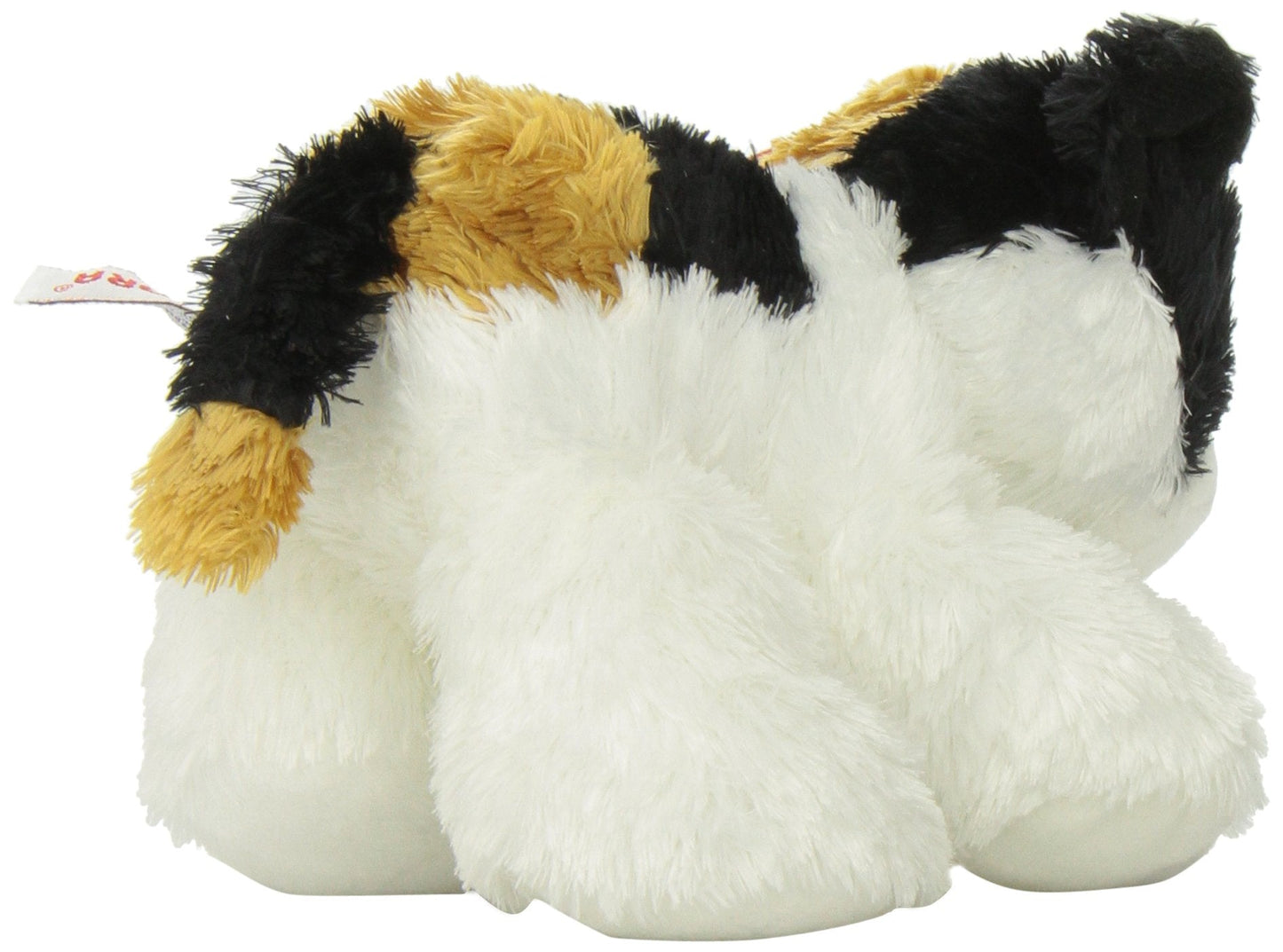 Aurora Esmeralda Mini Flopsie Plush Kitten - 8-Inch White Cuddle Toy