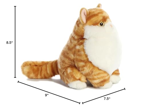 Aurora Fat Cats Butterball Tabby Plush – 9.5-Inch Cuddle Companion