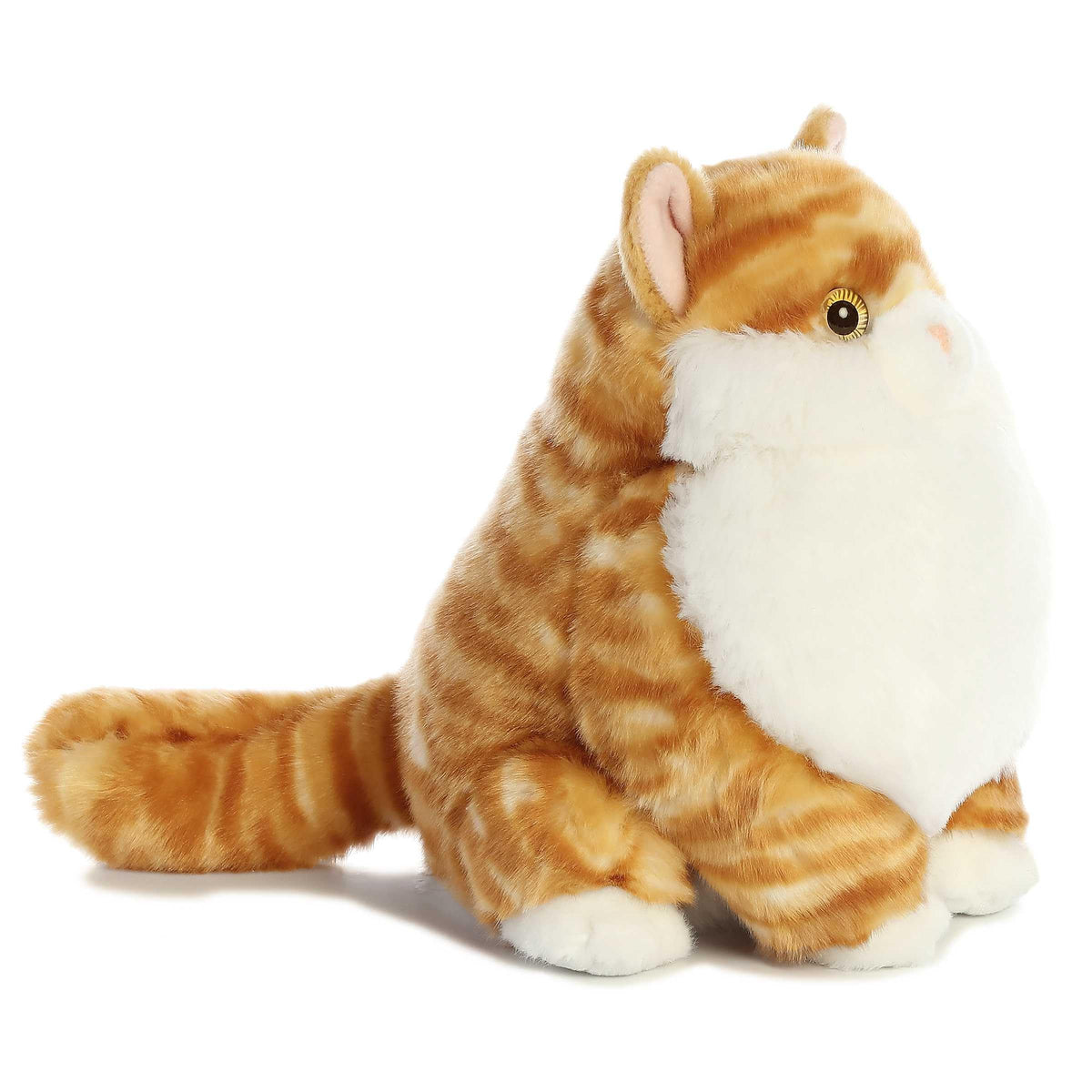 Aurora Fat Cats Butterball Tabby Plush – 9.5-Inch Cuddle Companion