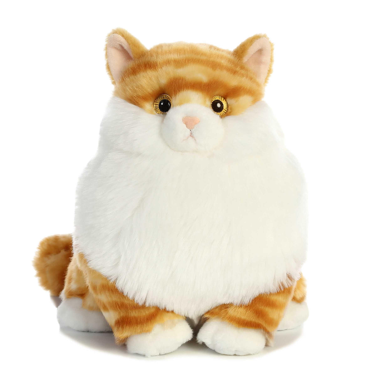 Aurora Fat Cats Butterball Tabby Plush – 9.5-Inch Cuddle Companion