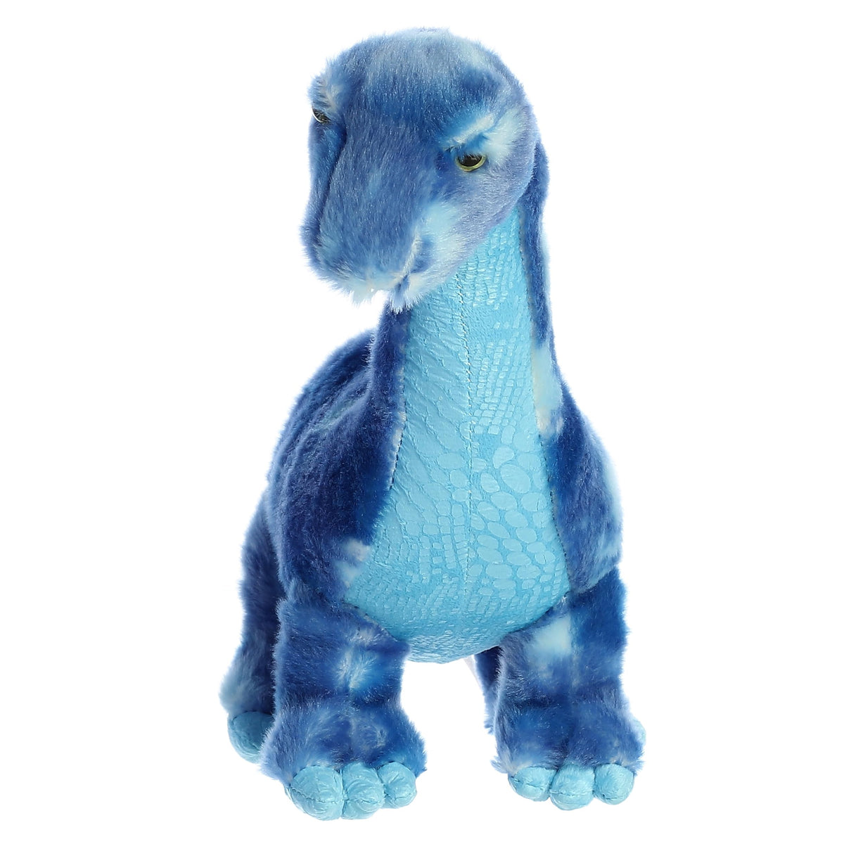 Aurora Ferocious Dinos & Dragons Brachiosaurus Plush – 13.5-Inch Blue Stuffed Animal