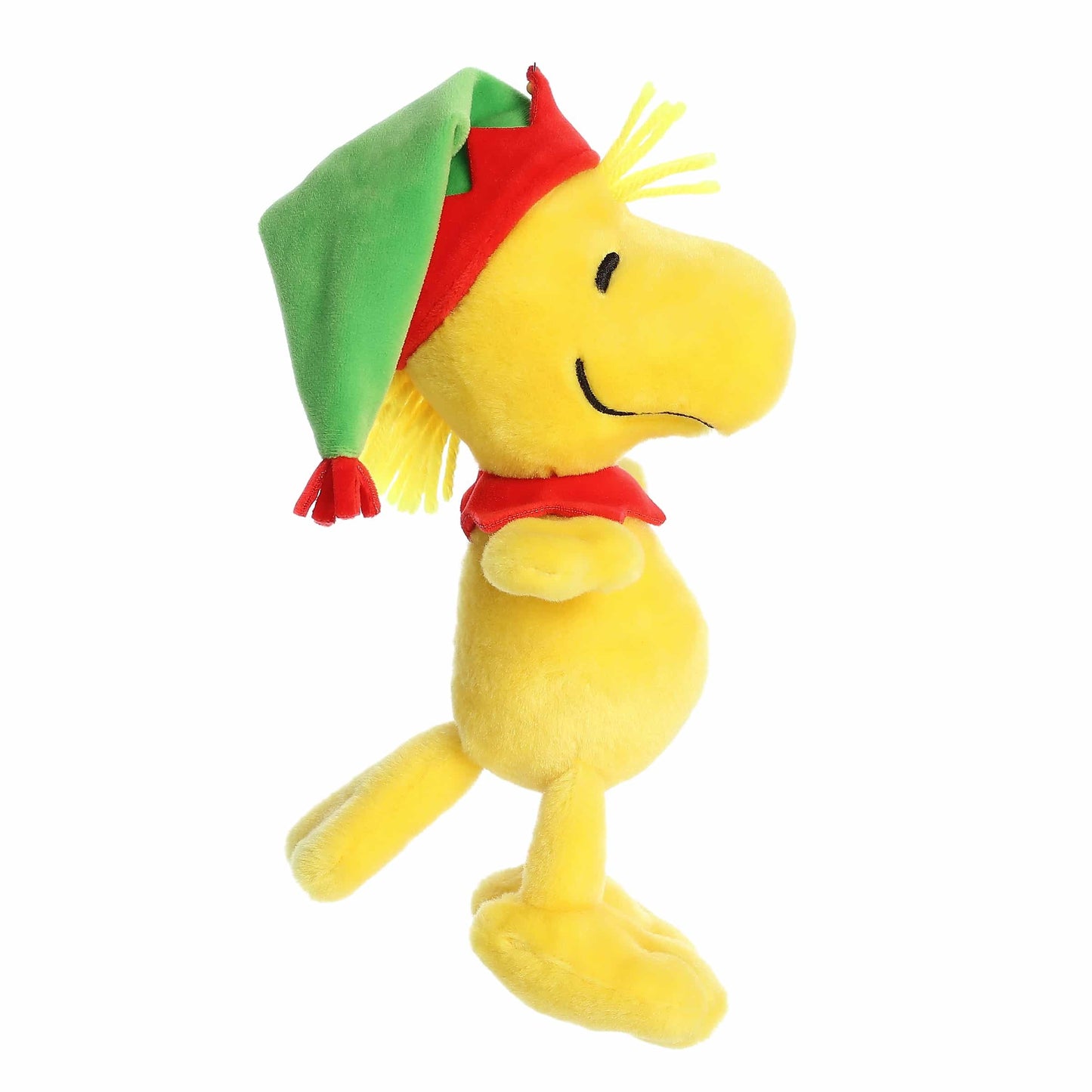 Aurora Festive Peanuts Woodstock Elf 10-Inch Plush – Officially Licensed Snoopy Toy