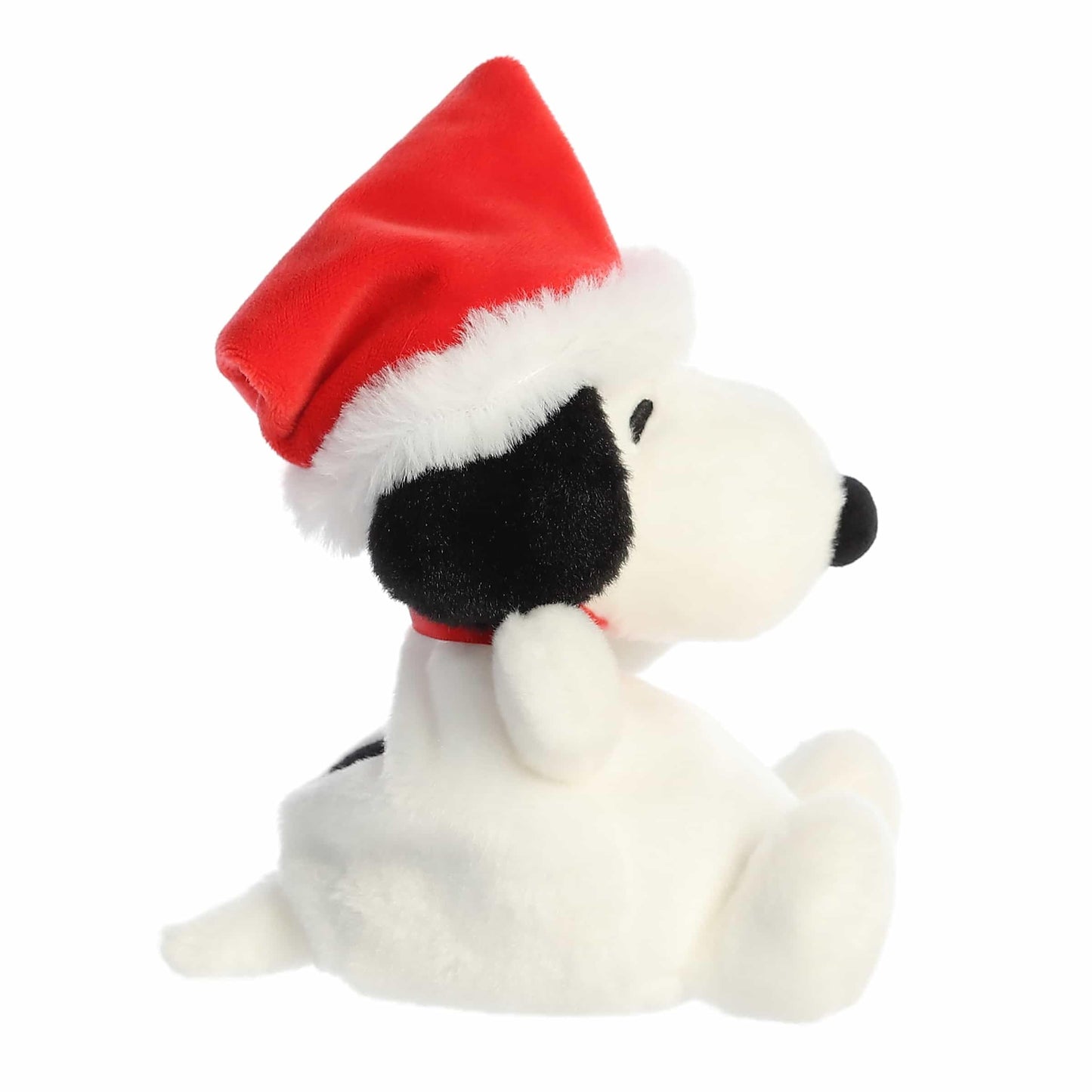 Aurora Festive Peanuts Santa Snoopy Palm Pals – 5-Inch Officially Licensed Plush by Aurora