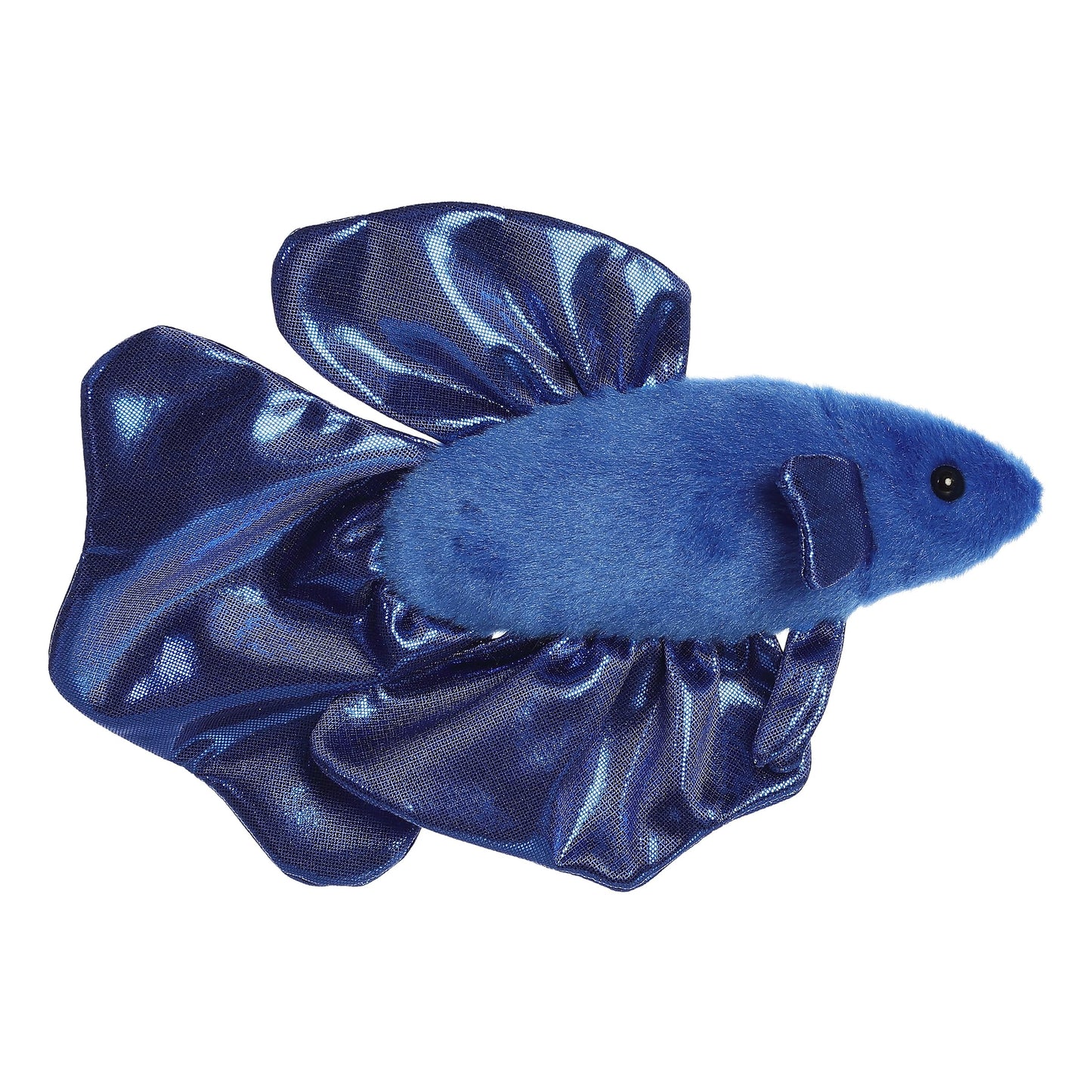 Aurora Adorable Mini Flopsie Finley Betta Fish Plush – 8.5in Blue