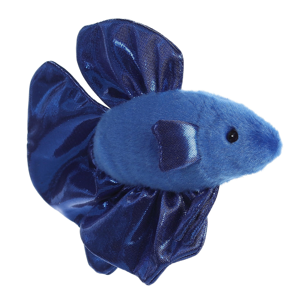 Aurora Adorable Mini Flopsie Finley Betta Fish Plush – 8.5in Blue