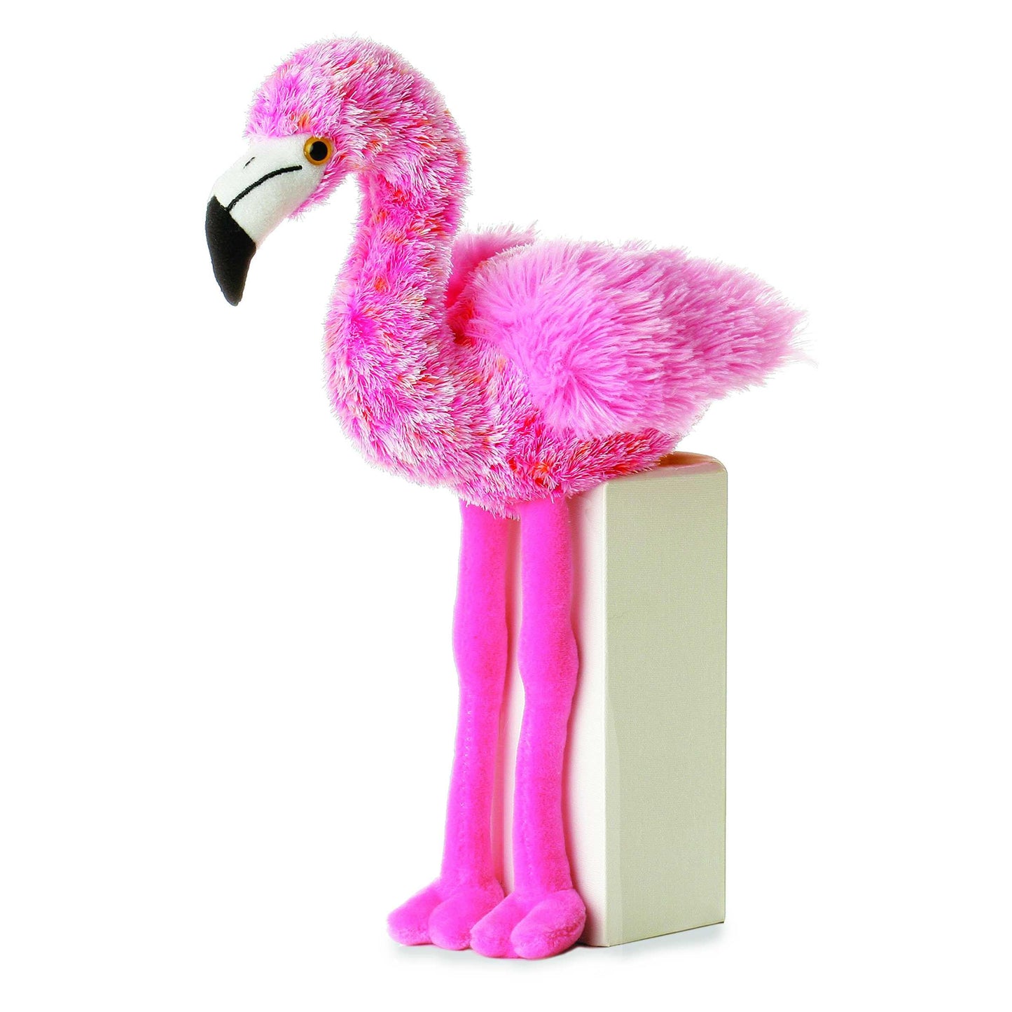 Aurora Adorable Mini Flopsie Flavia Plush Flamingo – 8-Inch Pink Cuddly Companion
