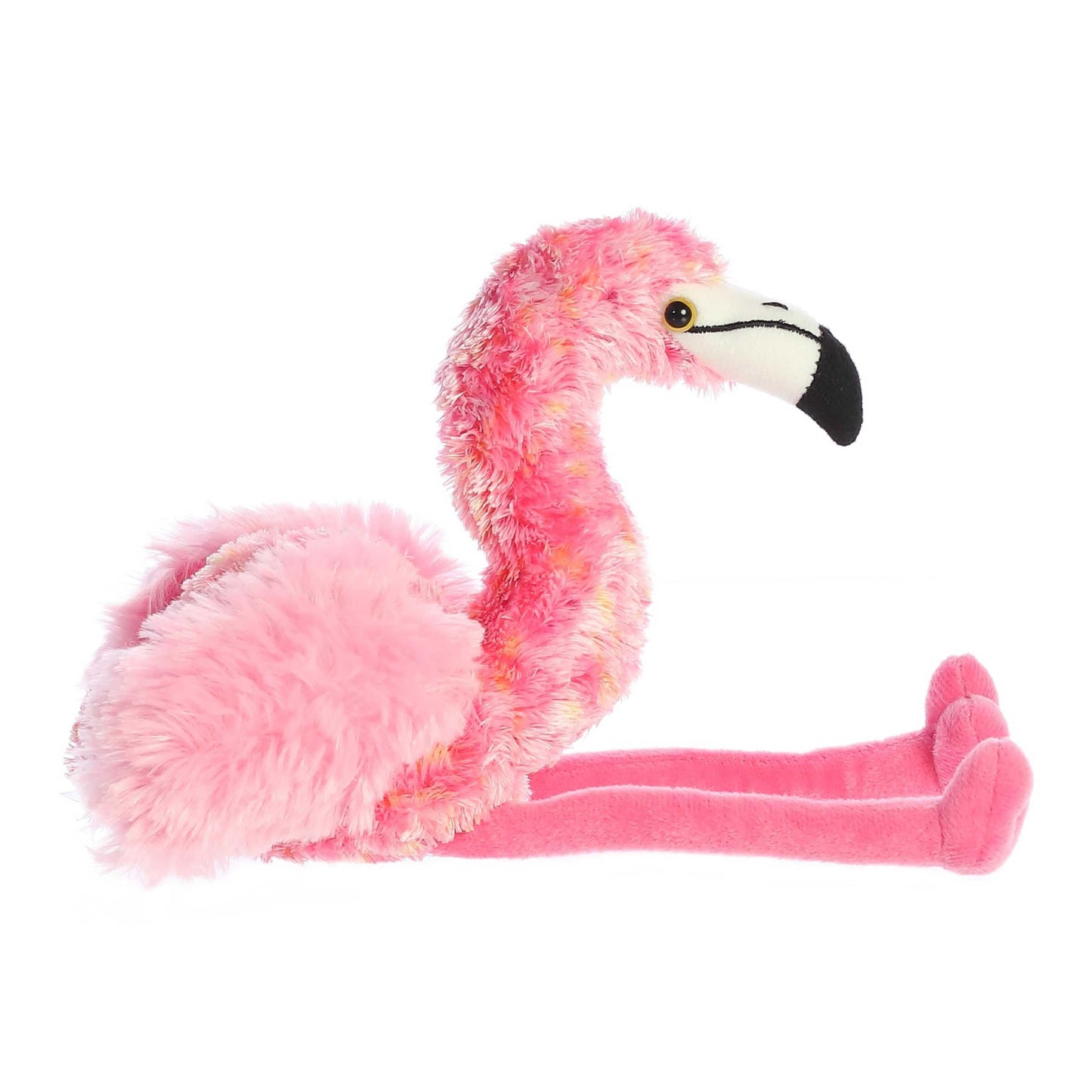 Aurora Adorable Mini Flopsie Flavia Plush Flamingo – 8-Inch Pink Cuddly Companion