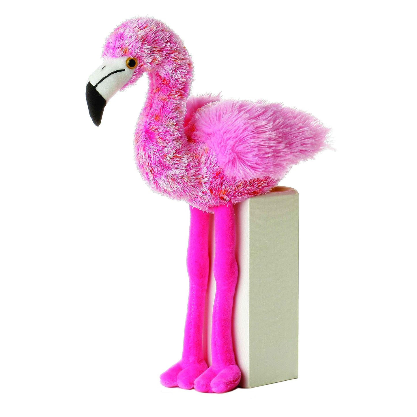 Aurora Adorable Mini Flopsie Flavia Plush Flamingo – 8-Inch Pink Cuddly Companion