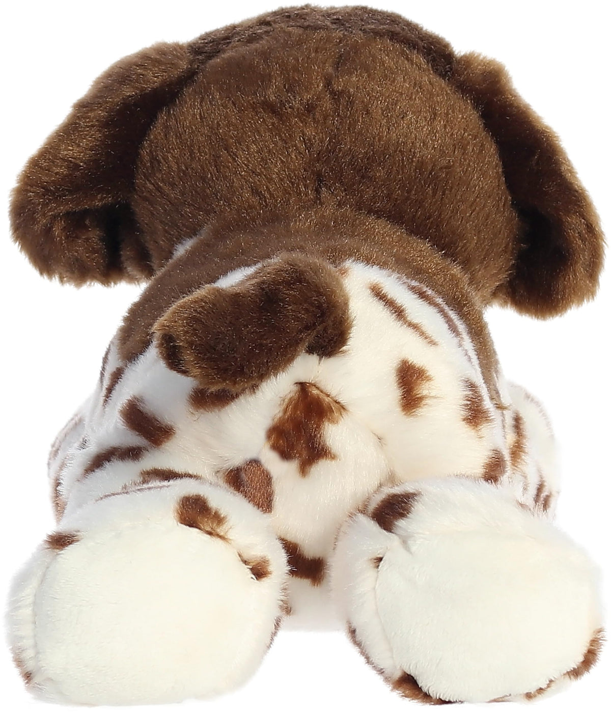 Aurora Gio German Shorthair Flopsie Plush – 13-Inch Brown-Spotted Stuffed Animal