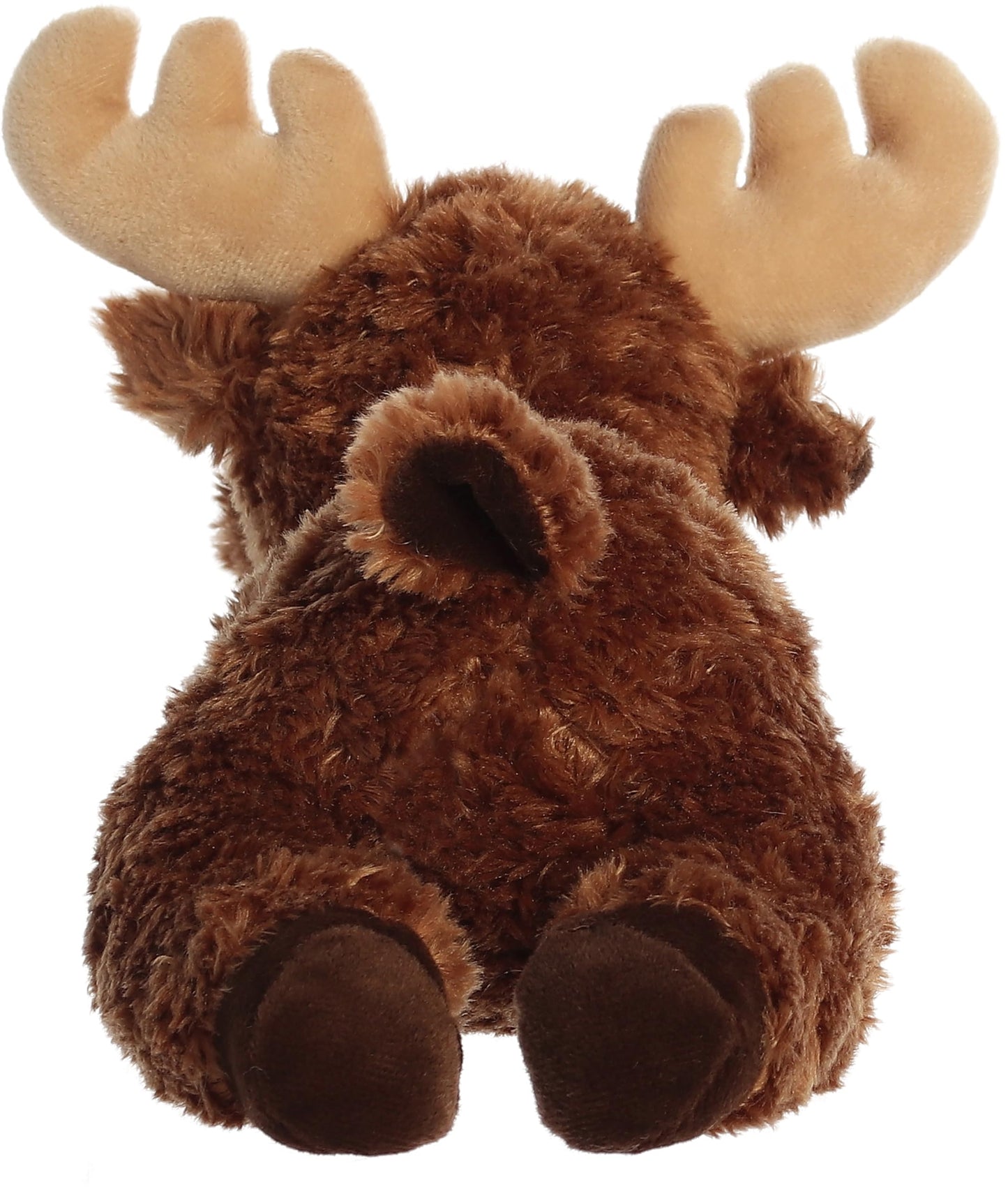 Aurora Flopsie Moose Plush – 12-Inch Brown Stuffed Animal for Gentle Cuddles