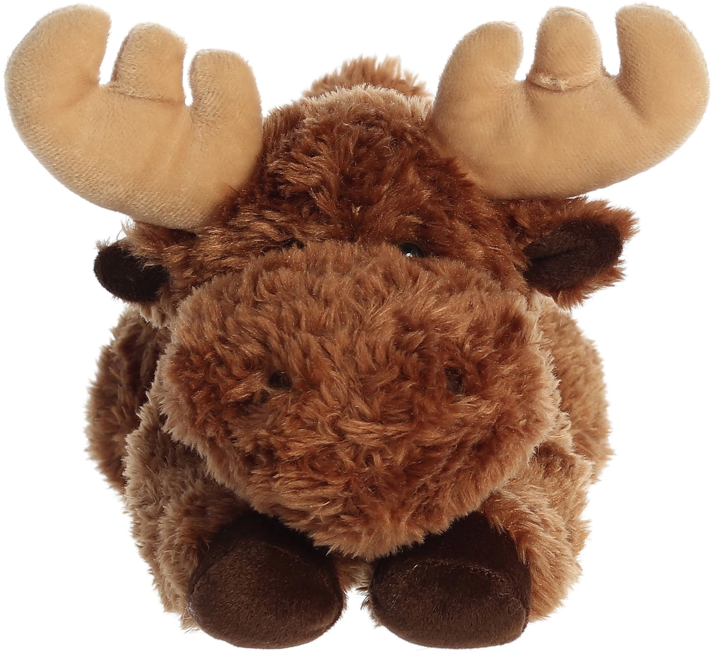 Aurora Flopsie Moose Plush – 12-Inch Brown Stuffed Animal for Gentle Cuddles