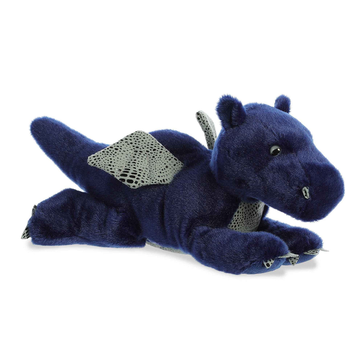 Aurora Flopsie Sapphire Dragon Stuffed Animal – 12 in – Blue