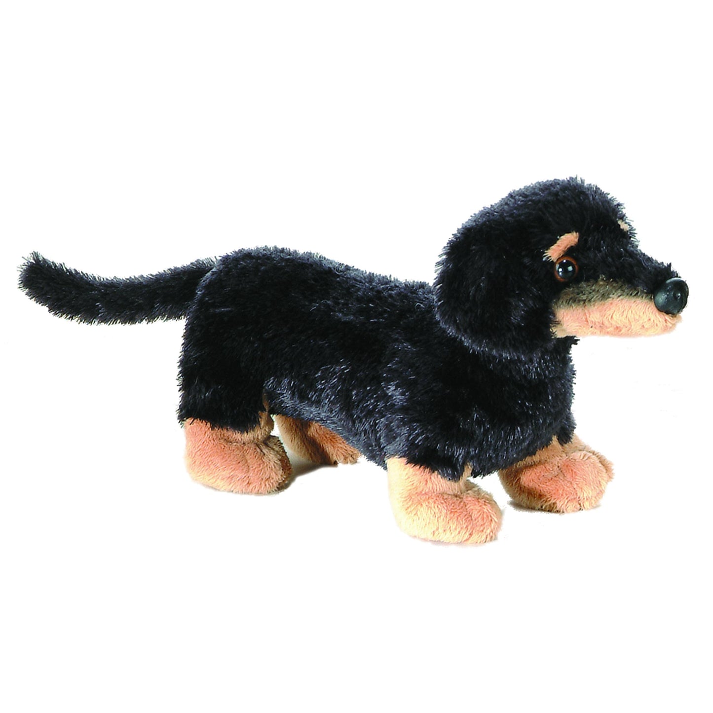 Aurora Adorable Flopsie Sausage Too 12-Inch Brown Dachshund Plush – Cuddly Stuffed Animal for All Ages