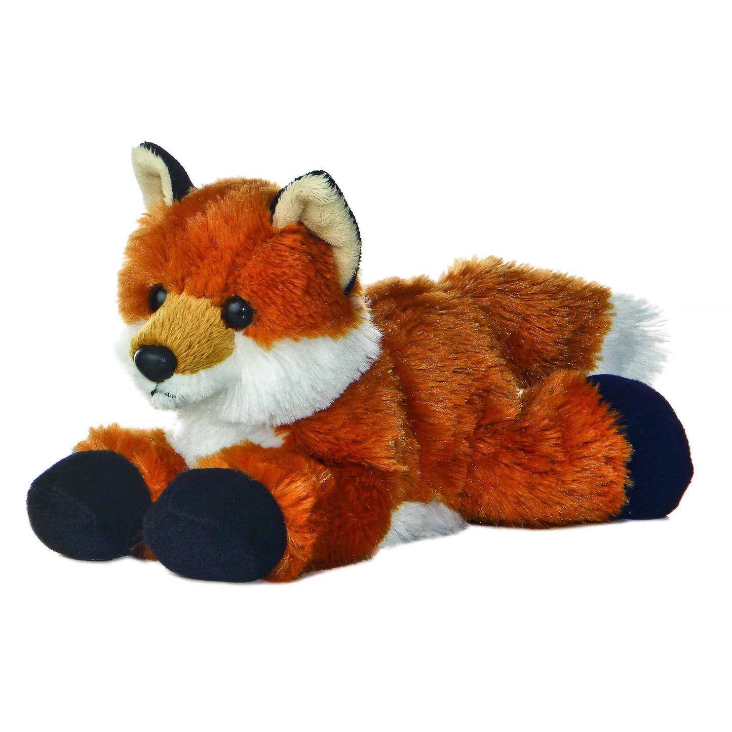 Aurora Foxxie Mini Flopsie Fox Plush – 8-Inch Orange Stuffed Animal for Kids & Families