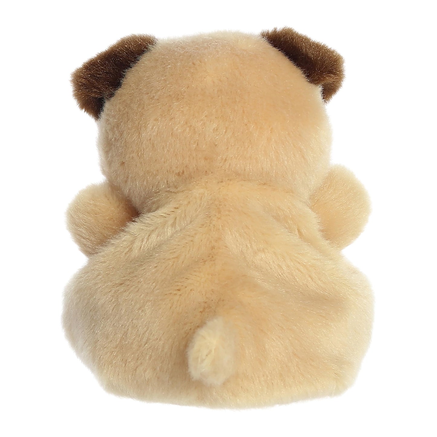 Aurora Frankie Pug Palm Pals Plush — 4.5-Inch Brown Stuffed Animal