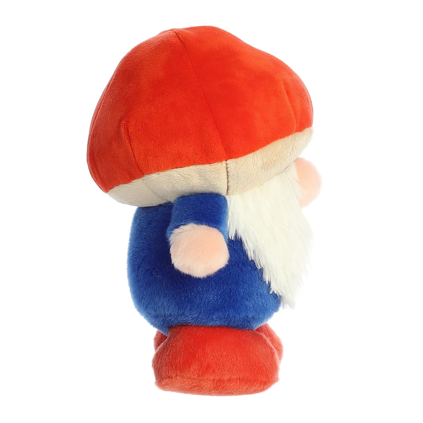 Aurora Gnomlinis Mushroom Gnome Plush — 8 Inch Red Decorative Toy