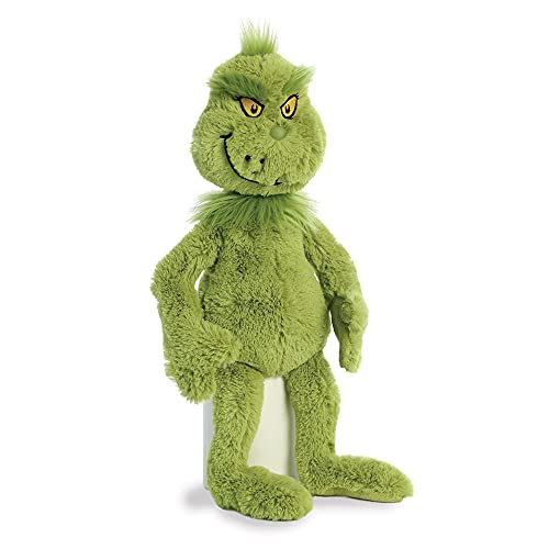 Aurora Whimsical Dr. Seuss Grinch Stuffed Animal – 16-Inch Officially Licensed Plush