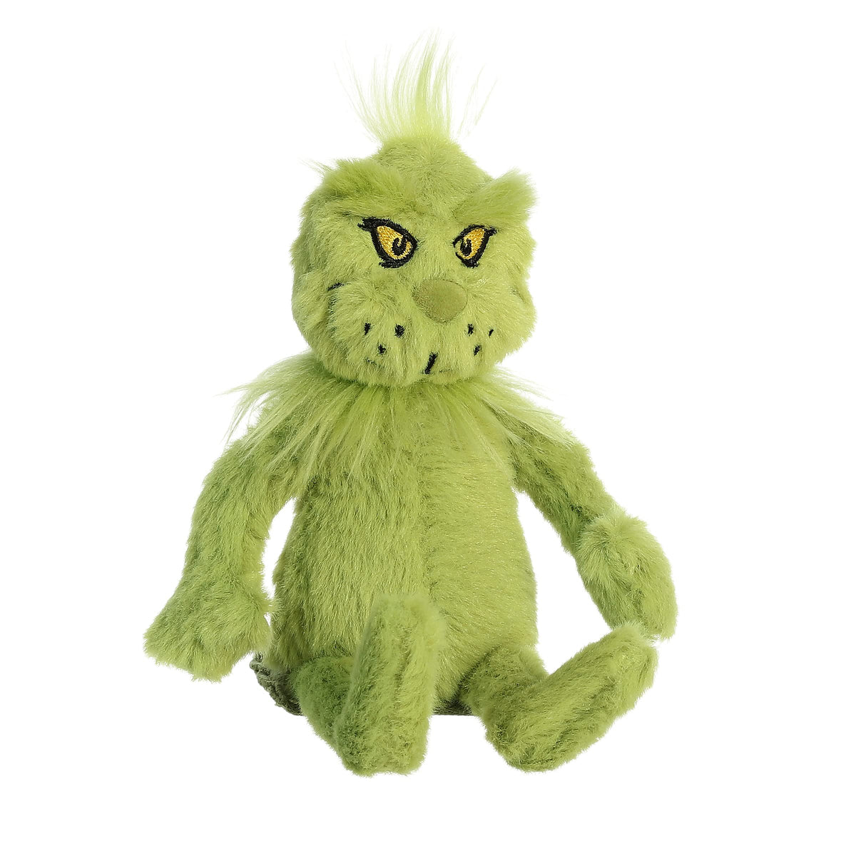 Aurora Dr. Seuss Shoulderkin Grinch Plush – 7-Inch Officially Licensed