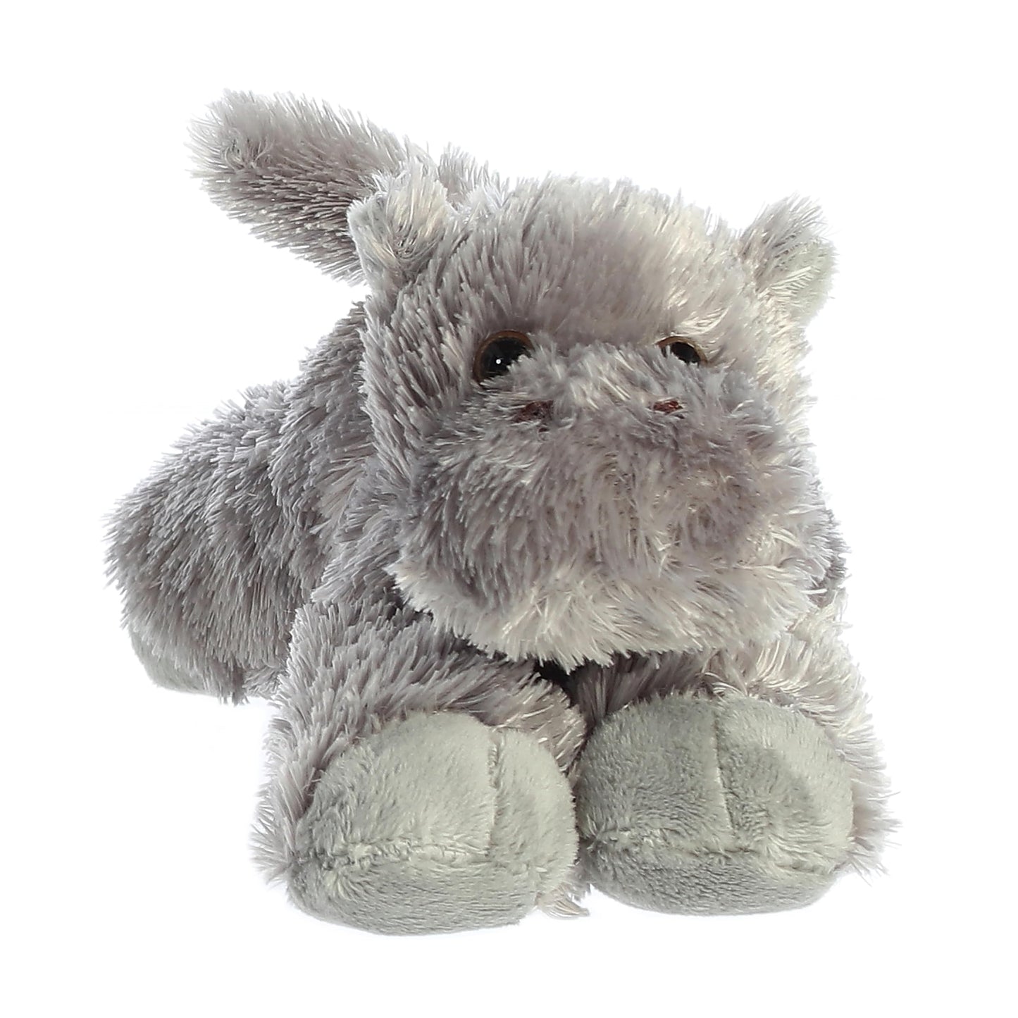 Aurora Howie Mini Flopsie Hippo Plush - 8-Inch Cuddle Toy