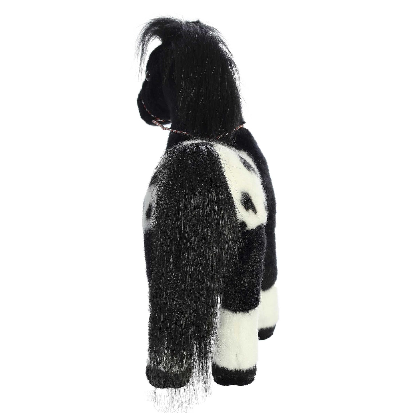 Aurora Breyer Showstoppers Black Appaloosa Plush – Realistic 11-Inch Horse Plush for Kids and Collectors