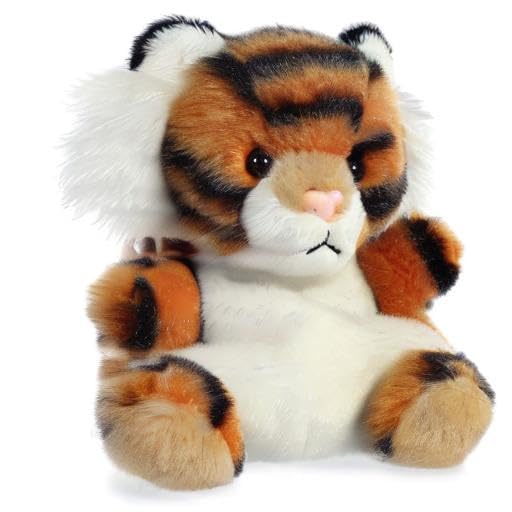 Aurora Indy Tiger Palm Pals – Pocket-Sized 5-Inch Stuffed Animal
