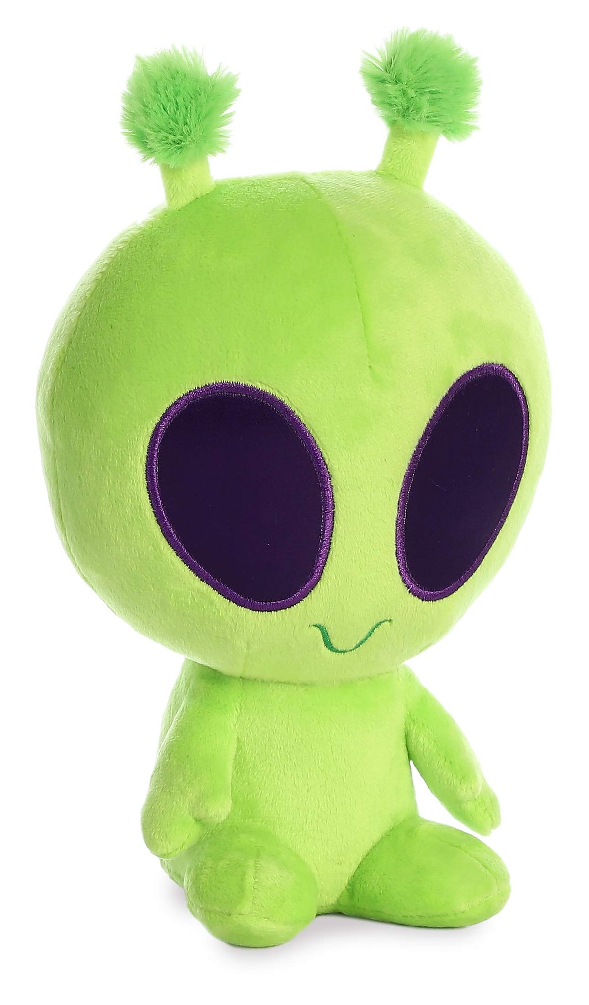 Aurora Interstellar Galactic Cuties — Twitch Light Up Alien Plush (Green, 8in) | Cosmic Companions