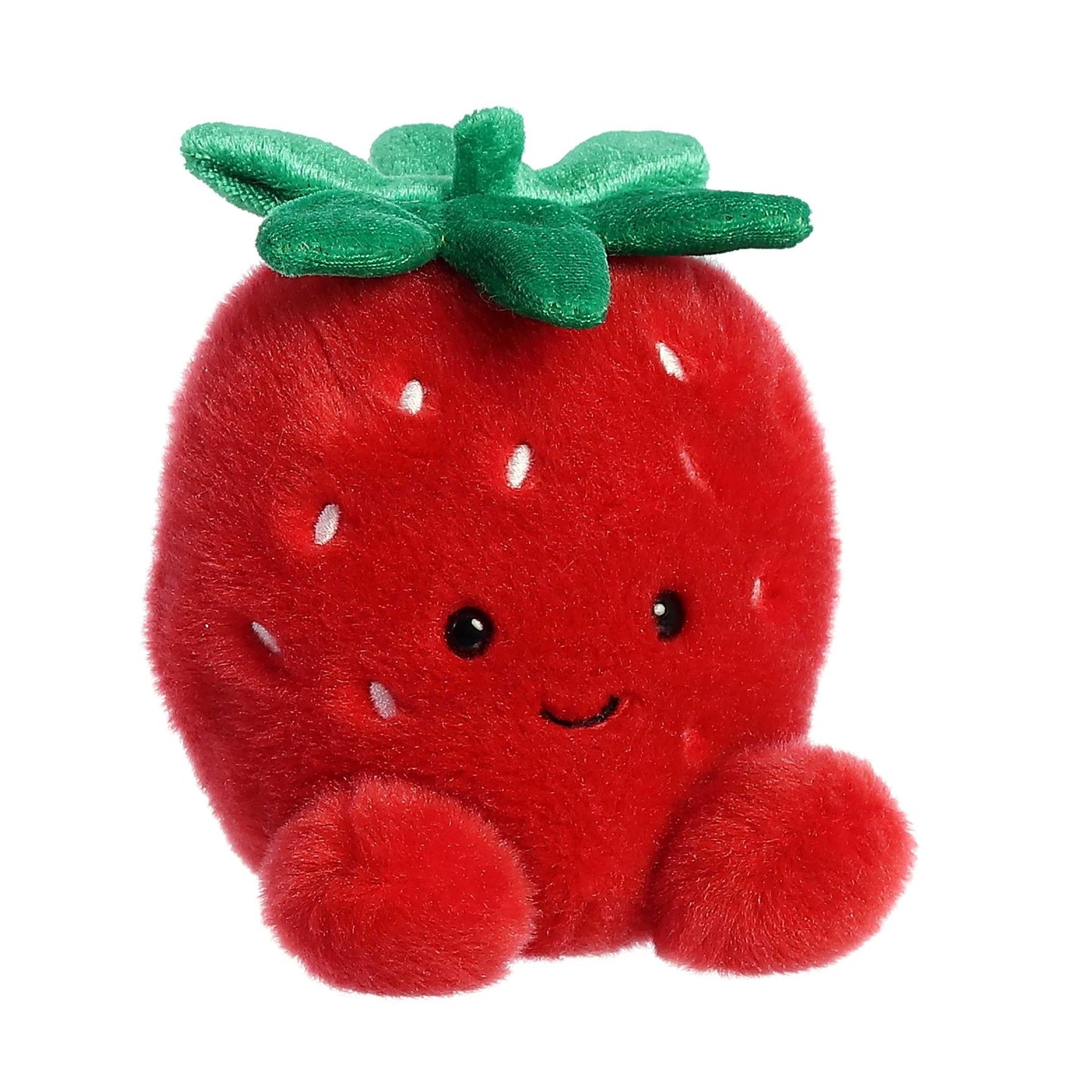 Aurora Juicy Strawberry Palm Pals Plush – 4.5-Inch Adorable Stuffed Animal