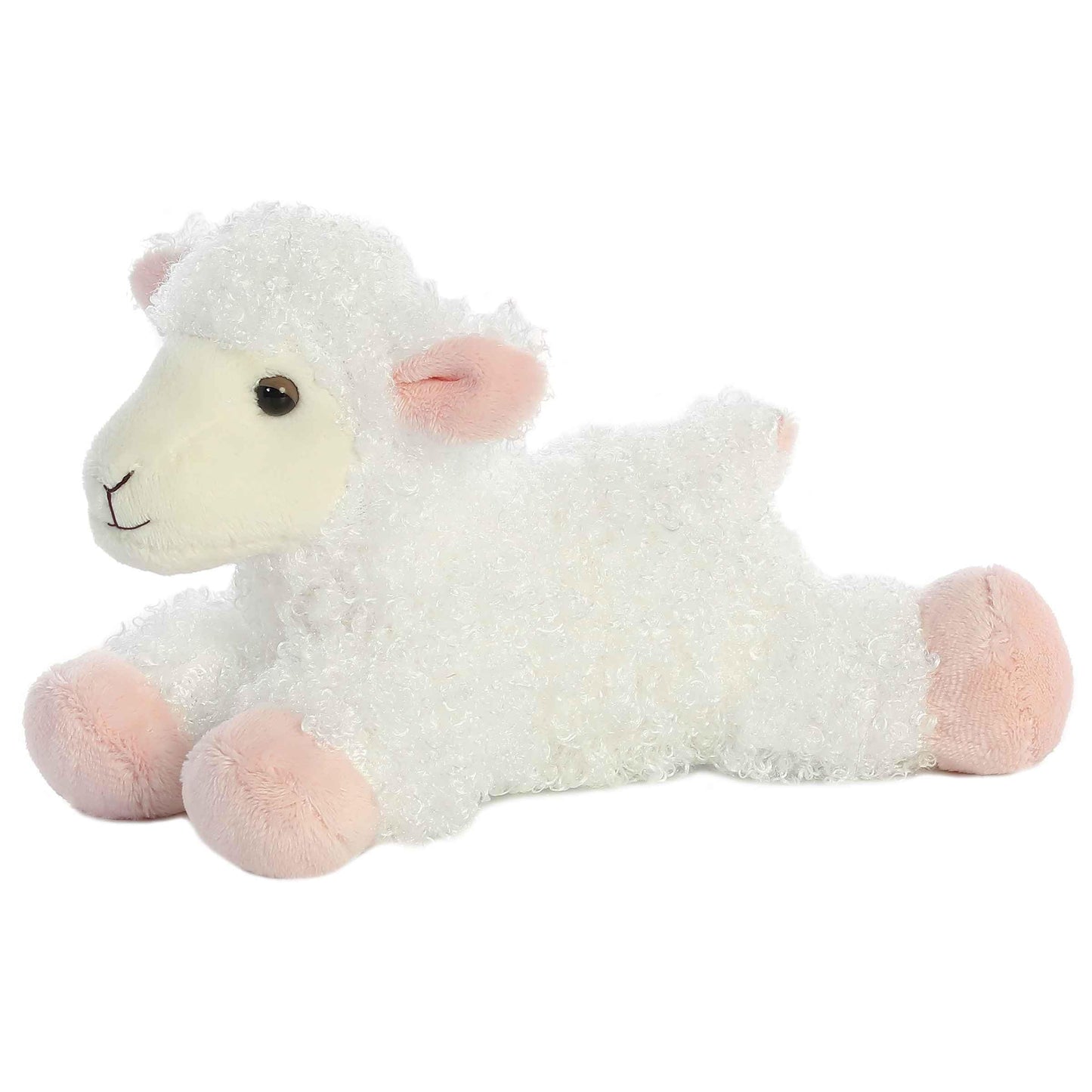 Aurora Lana Mini Flopsie Lamb Plush – 8 Inch Cuddle Companion