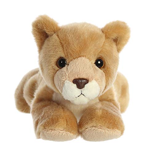 Aurora Leah Lioness Mini Flopsie Plush — 8.5-Inch Cuddle Toy