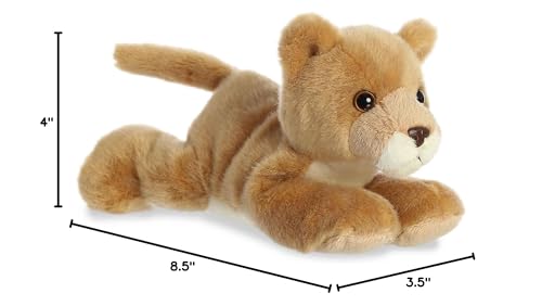 Aurora Leah Lioness Mini Flopsie Plush — 8.5-Inch Cuddle Toy
