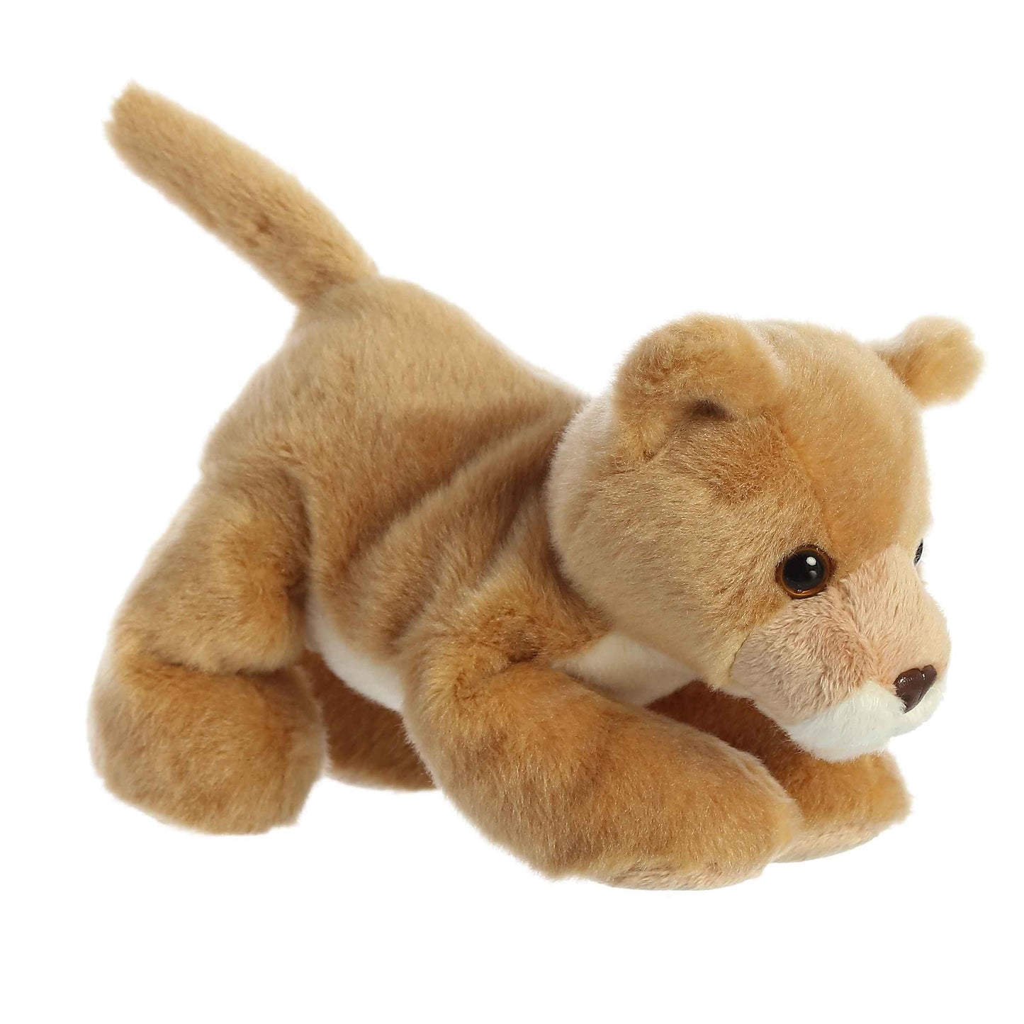 Aurora Leah Lioness Mini Flopsie Plush — 8.5-Inch Cuddle Toy