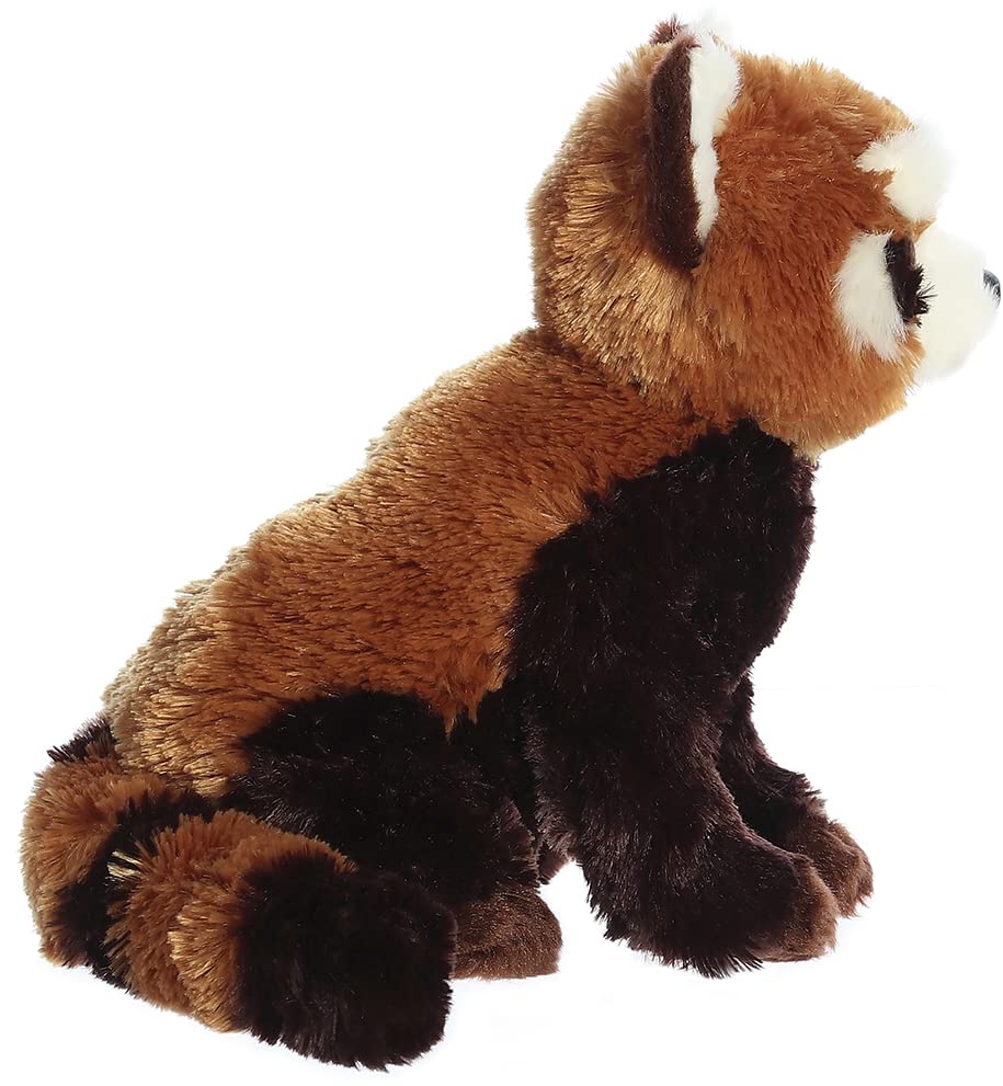 Aurora Adorable Flopsie Lesser Panda Plush - 12-Inch Brown Stuffed Animal | Soft & Cuddly Gift