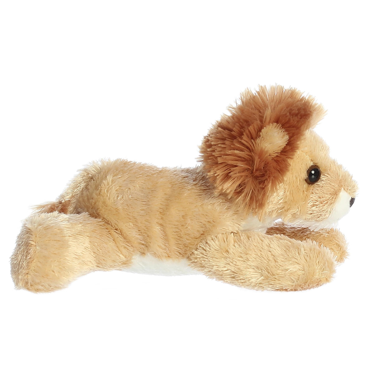 Aurora Lionel Mini Flopsie Lion Plush – 8-Inch Brown Lion Toy for All Ages