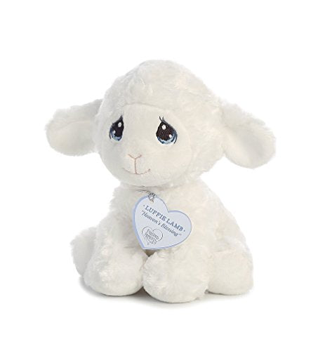 Aurora Adorable Precious Moments Luffie Lamb - 7.5-inches White Plush